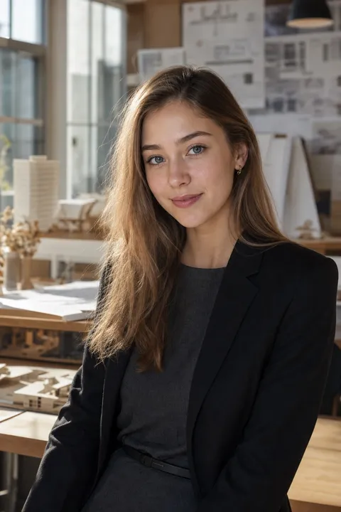 Klara, an architect from Czechia