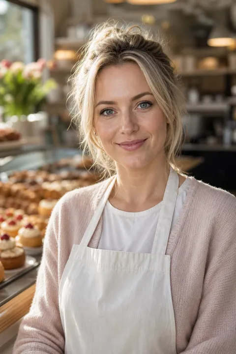 Ola, a pastry chef from Poland
