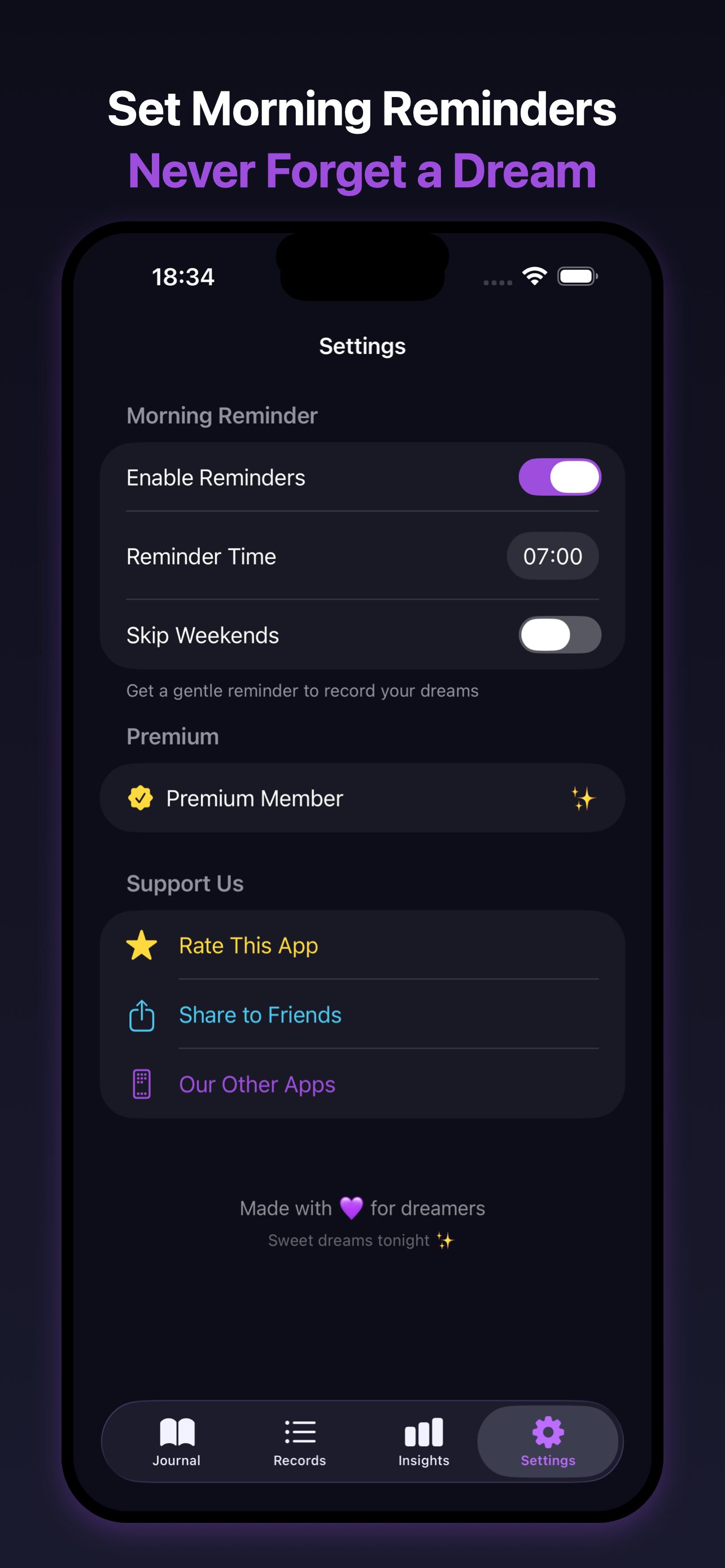 Dream Journal Screenshot 5