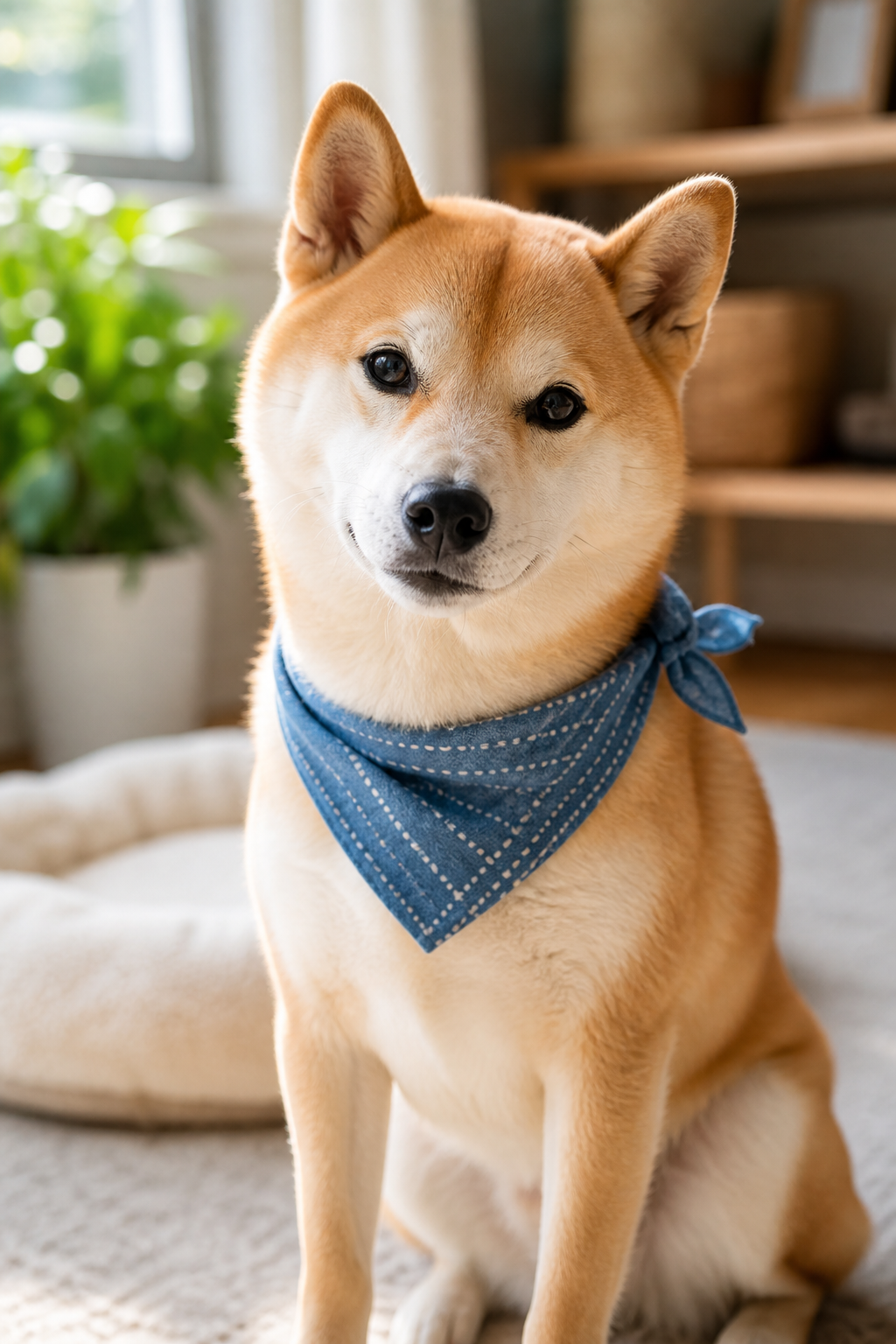 Mochi the shiba inu