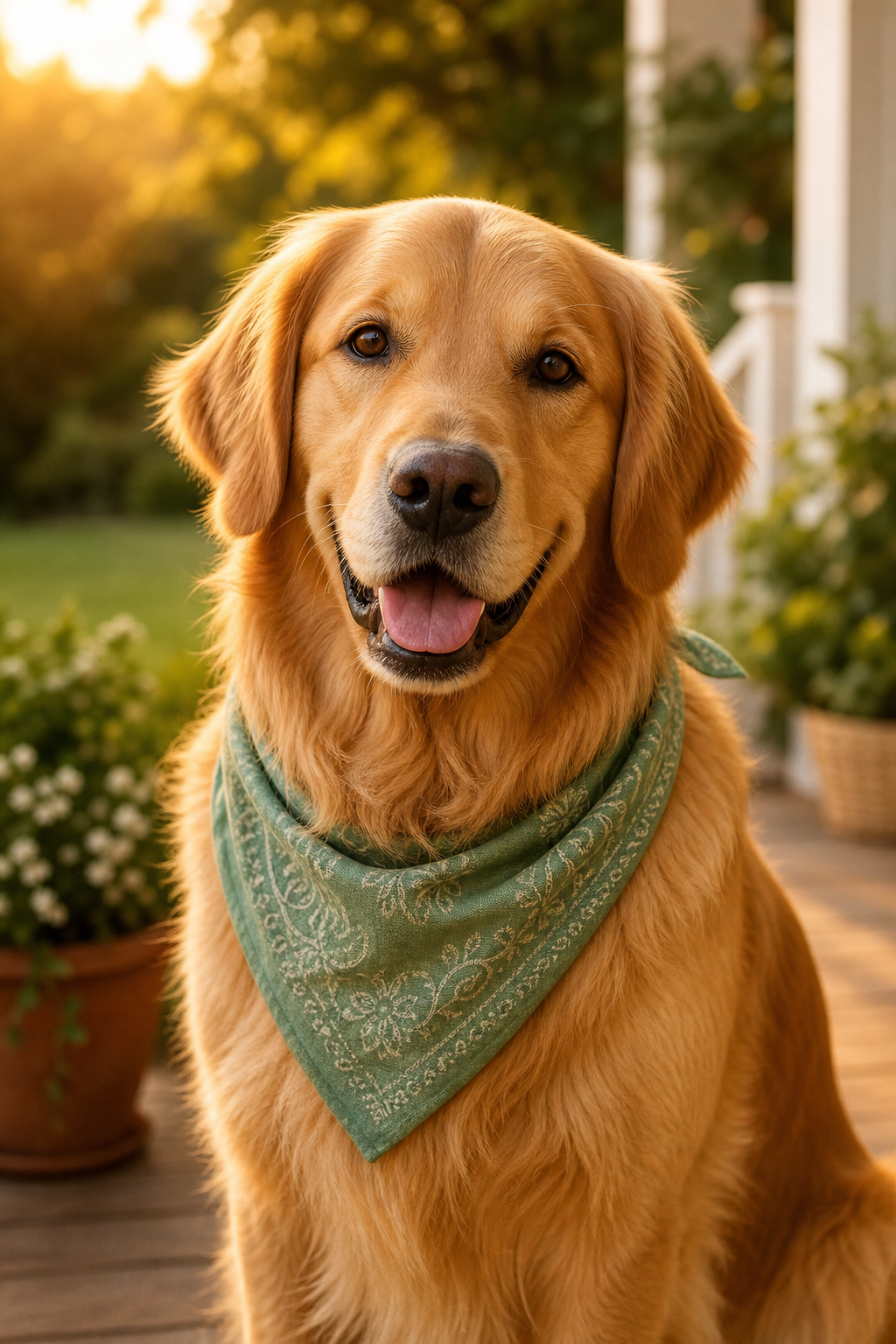 Oliver the golden retriever