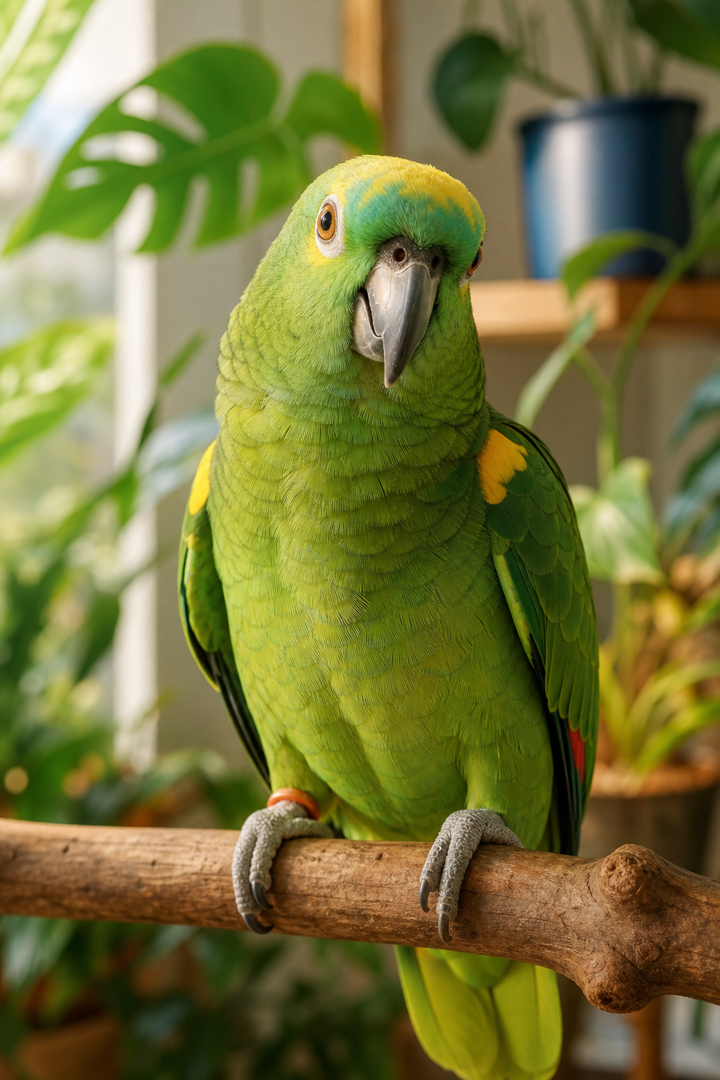 Pippin the parrot